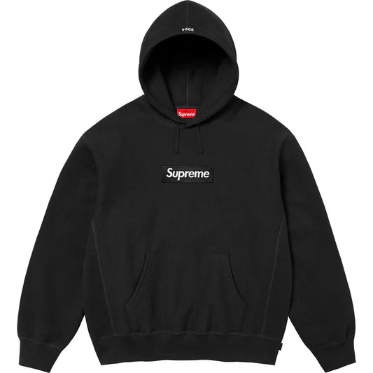 Supreme Box Logo 2024 Black Hooded Sweatshirt