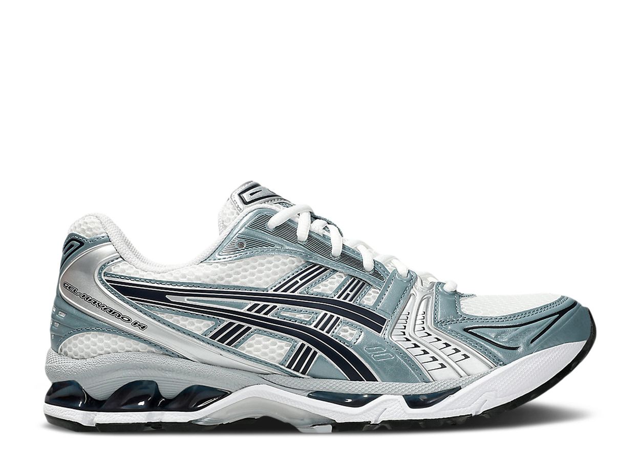 Asics Gel Kayano 14 White Fjord Grey