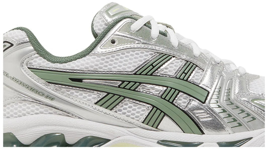 Asics Gel-Keyano 14 White Pure Silver Slate Grey Sage