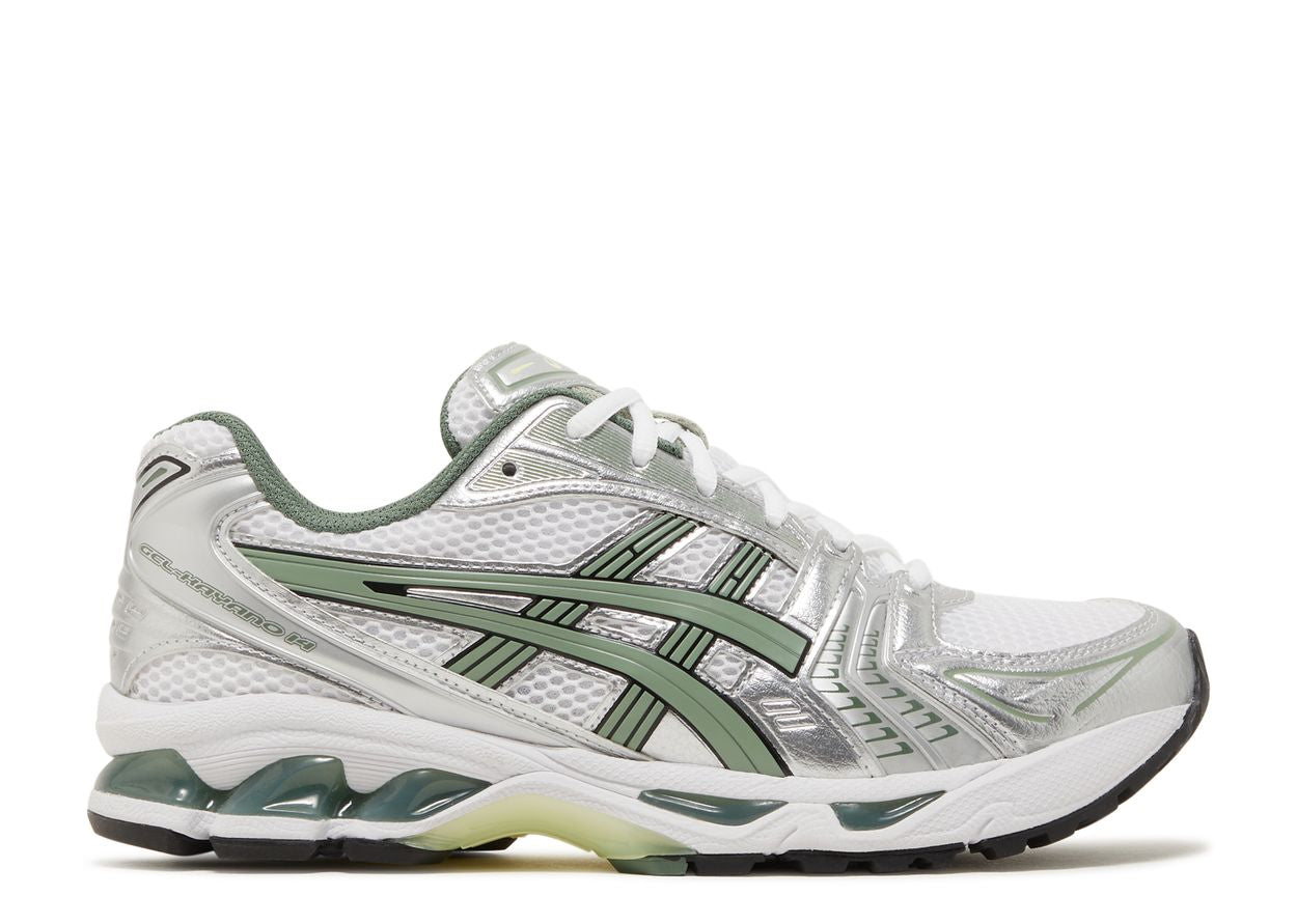 Asics Gel-Keyano 14 White Pure Silver Slate Grey Sage