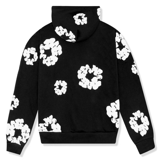 DENIM TEARS THE COTTON WREATH HOODIE BLACK